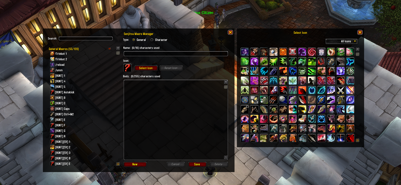 Senjitsu Macro Manager - Wago Addons